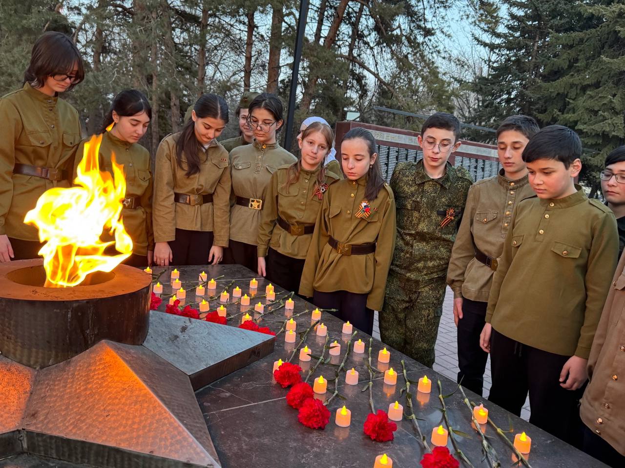 Акция &amp;quot;Свеча памяти&amp;quot;.